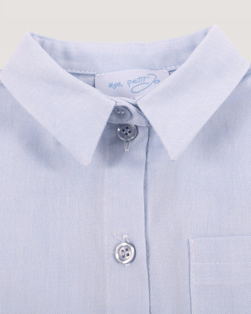 BLUE COTTON SHIRT